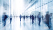 © AYANO - ピントをぼかしたビジネスマンの風景　Generative AI