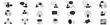 © yukipon00 - Speaking, communication, speech bubble, talking, consultation, conversation and discussion icon set.