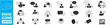 © yukipon00 - Speaking, communication, speech bubble, talking, consultation, conversation and discussion icon set.