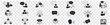 © yukipon00 - Speaking, communication, speech bubble, talking, consultation, conversation and discussion icon set.