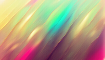 Wall Mural - Blur light color rays neon glow curve beam waves