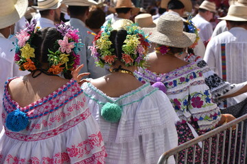 Panamenial heritage cultural dress typical cultural parade