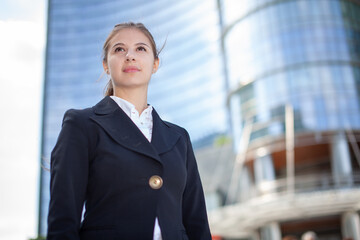 Wall Mural - Businesswoman portrait