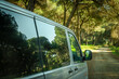 Nature travel trip with van in europe spain