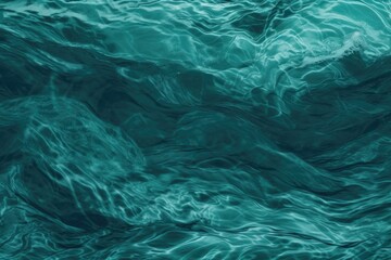 Poster - crystal clear lake surrounded by lush green trees and mountains in the background Generative AI