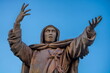 Ferrara, Italien - Denkmal von Girolamo Savonarola, errichtet im Jahr 1875