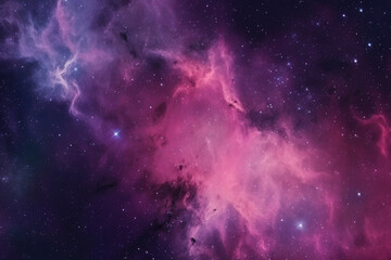 seamless space texture background. stars in the night sky with purple pink and blue nebula. a high r