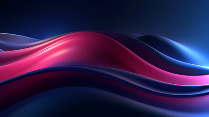 Wall Mural - abstract background with glowing lines