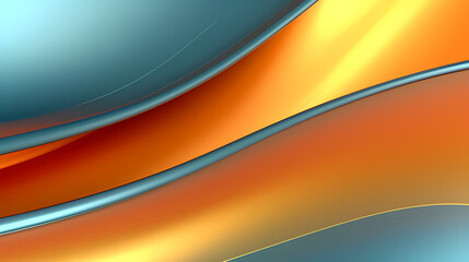 Wall Mural - abstract orange background