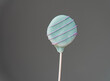 © John Steel - Colorful homemade cake pop on gray background