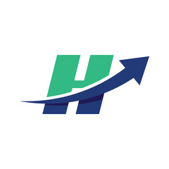 Poster - Growth Investment Logo Letter H