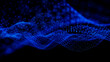 © RocknRoller Studios - Medical Innovation Concept. Blue, Futuristic Digital Style. 3D Render.
