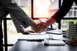© ArLawKa - Successful handshake and agreement Real estate agent and client celebrating contracts completed after signing on home insurance and investment loans. house sale ideas