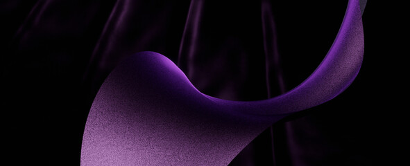 Canvas Print - abstract background. abstract 3d dark purple background. 3d wallpaper