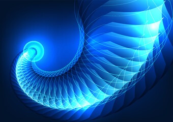 Poster - technology abstract background smart technology communication signal that can go far around the worl