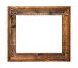 © iamfrk7 - PNG natural wooden photo frame or Wood frame. generative ai