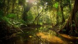 Fototapeta Natura - Amazon Rainforest in Brazil