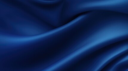 abstract dark blue background. silk satin. navy blue color. elegant background with space for design