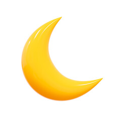 3d icon moon