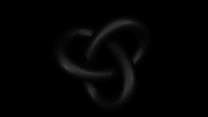 Aufkleber - Black 3d element