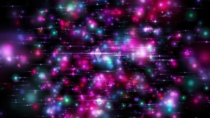 Poster - Magic backdrop with particles