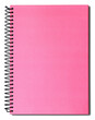 © Direk Takmatcha - Pink notebook on transparent background. (PNG File)