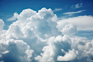 Wall Mural - Clouds texture background, Generative AI illustrations