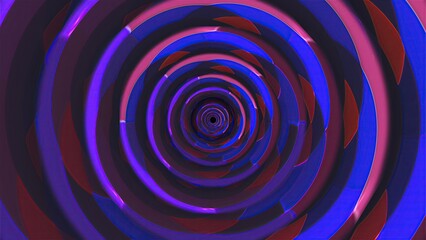 Poster - Colorful shapes background