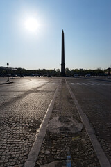 Poster - Obelisk of the place de la Concorde in the 8th arrondissement of Paris	