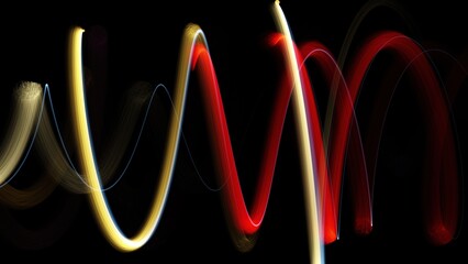 Poster - Abstract spiral lines