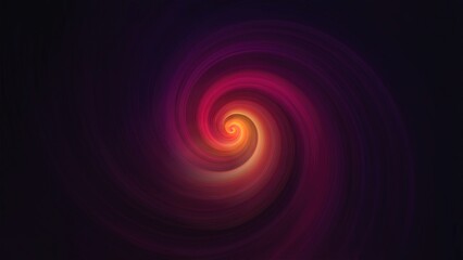 Poster - Abstract spiral radial shape in dark space, computer generated background, 3D render background