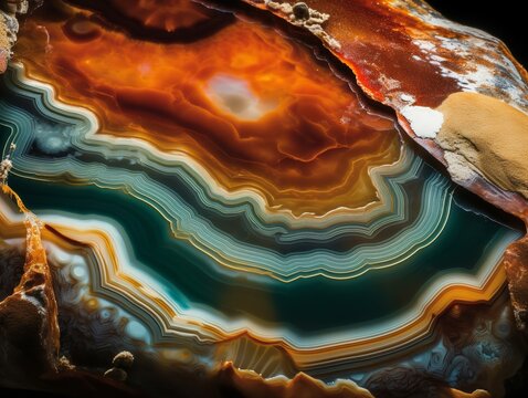 Unraveling the Intricacies of an Agate's Layers