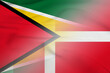© dmitriy - Guyana and Denmark government flag transborder relations DNK GUY