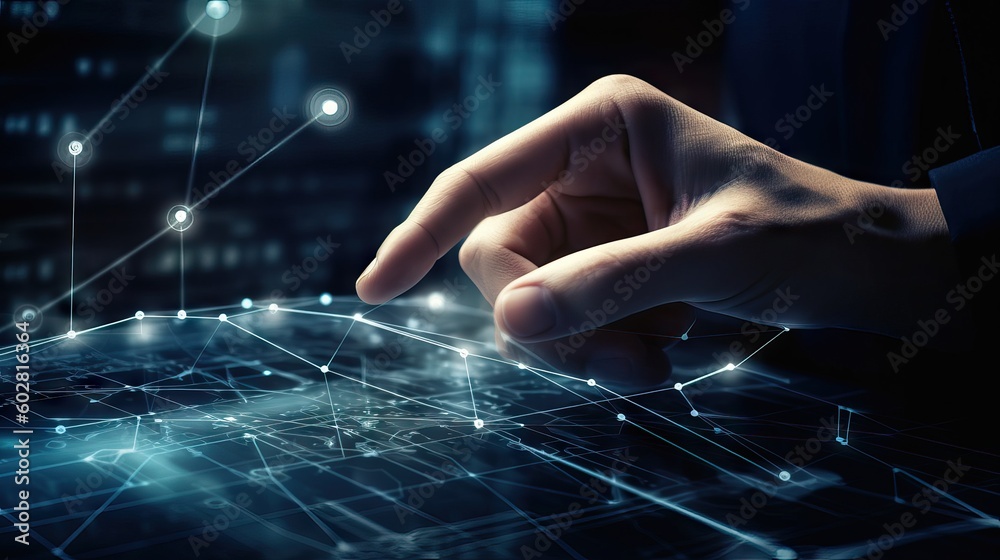 Global Logistics Network Distribution And Transportation Smart