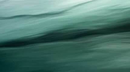 Poster - green motion abstract background with striped line wave. High quality illustration