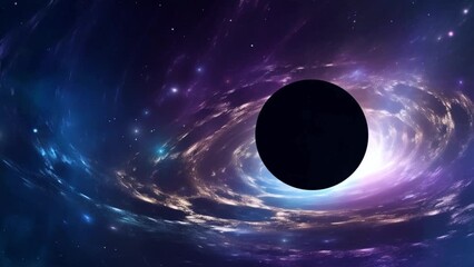 Wall Mural - Beautiful nebula in space - blackhole - stars - galaxy - cosmos - Concept Art
