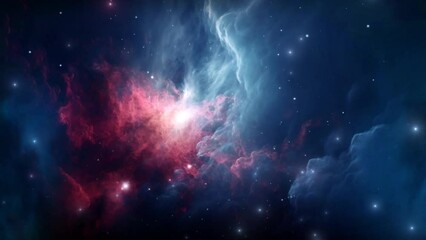 Wall Mural - Beautiful nebula in space - stars - galaxy - cosmos - Concept Art