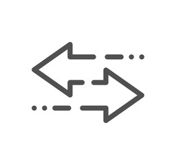 Search engine optimization related icon outline and linear symbol.