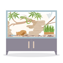 Sticker - Exotic Pets Terrarium Concept