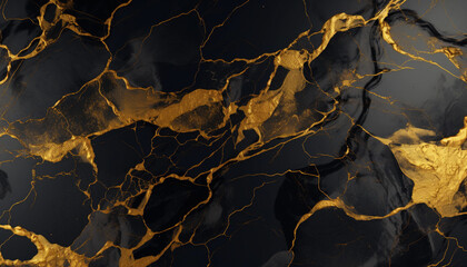 Black and gold marble, Marble floor, Marble pattern texture background, Marble for interior design. (See more in my portfolio)