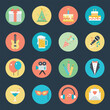 © Vectors Market - Set of 16 Birthday Flat Icons