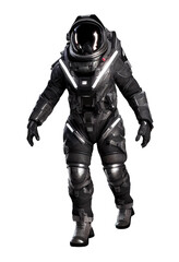 Wall Mural - Space suits isolated on transparent background.  Ai generated.