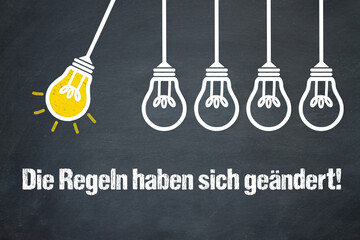 Poster - Die Regeln haben sich geändert!	