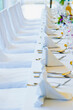 Stół, dekoracja weselna, zastawa stołowa,