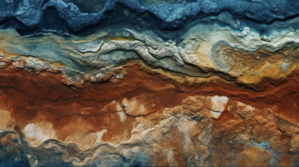  stone and colorful natural Earth textures mixed in beautiful abstract background, Generative AI