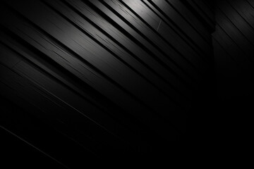 Wall Mural - Black contemporary minimalistic shapes and textures background with copy space. Minimalistic creative artwork with smooth luxury surface objects an texture. Generative AI