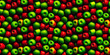 © v.senkiv - A huge pile of red apples and a huge pile of green apples
