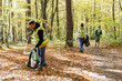 © Oleksii Syrotkin/Stocksy - activist picking up junk ecological outdoors problem