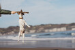 © Javier Pardina/Stocksy - Adorable jack russell  jumping