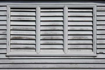 Poster - detailed view of a window on a historic building Generative AI